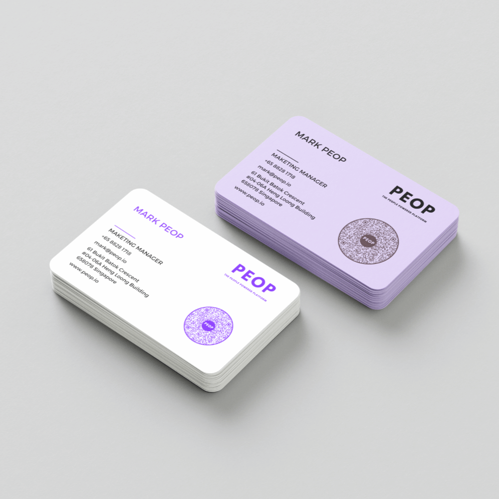 Customize PVC Business Cards With Your Brand